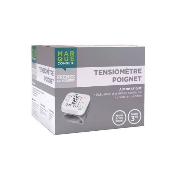 Marque Conseil Tensiomètre Poignet Automatique (x1)