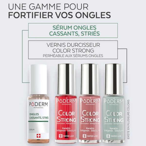 Color Strong Vernis à ongles durcisseur - couleur Bois de Rose (8 ml)