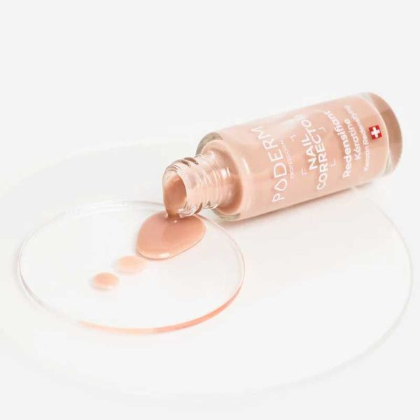 Poderm Professionnal Nail Corrector Vernis Redensifiant à la Kératine (8 ml)