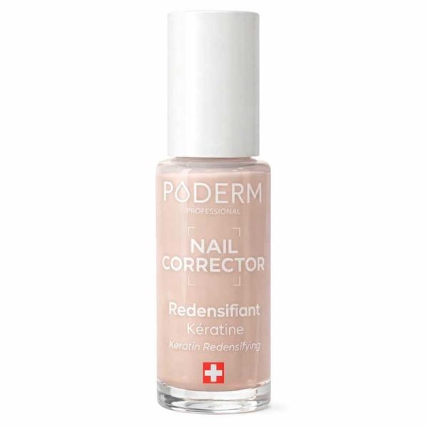 Poderm Professionnal Nail Corrector Vernis Redensifiant à la Kératine (8 ml)