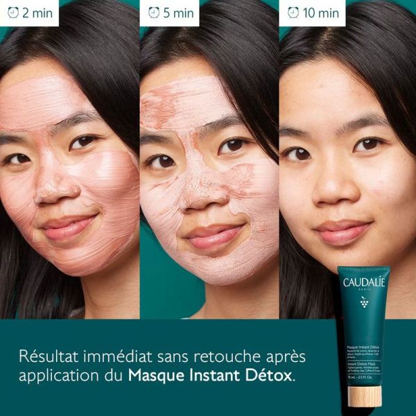 Caudalie Masque Instant Détox nettoie et purifie (75 ml)