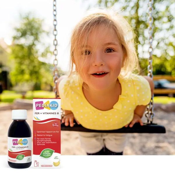 Pediakid Fer + Vitamamines B Sirop 125Ml
