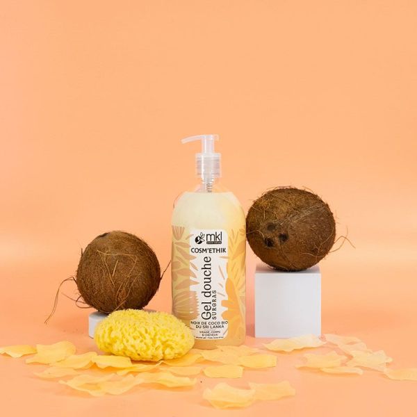 MKL Green Nature Cosm'Éthik gel douche surgras noix de coco bio (1L)