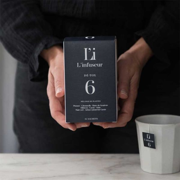 L'infuseur Infusion Détox N°6 chaude ou froide (15 sachets)