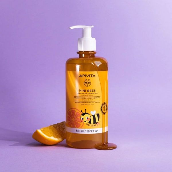 Apivita Mini Bees Gel-Douche enfants dès 2 ans miel & orange (500 ml)