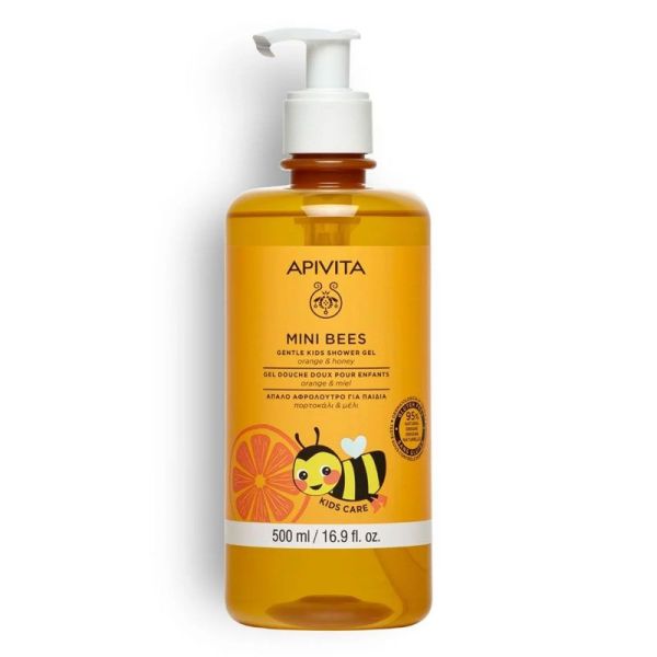 Apivita Mini Bees Gel-Douche enfants dès 2 ans miel & orange (500 ml)