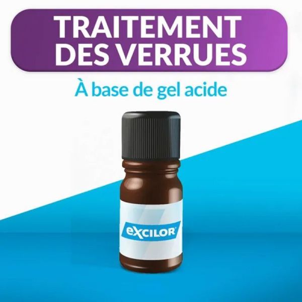 Excilor Traitements des Verrues Gel Acide (4 ml)
