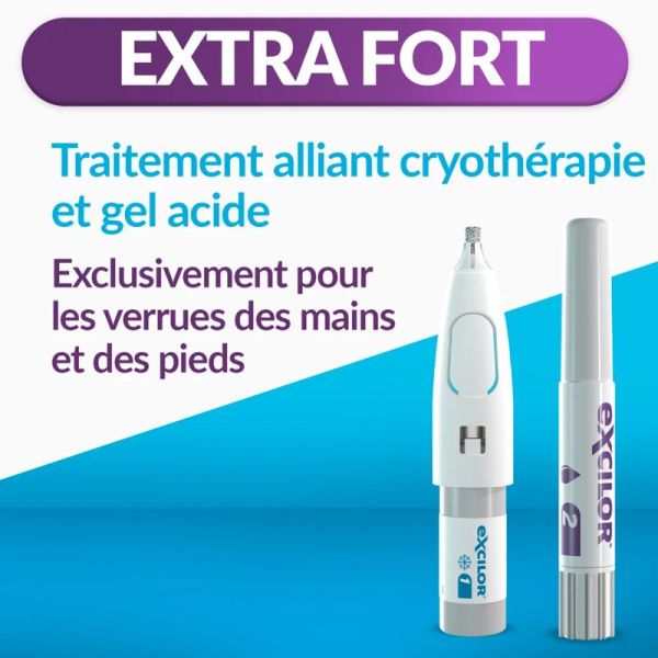 Excilor Traitements des Verrues Duo Power