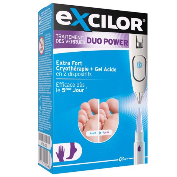 Excilor Traitements des Verrues Duo Power