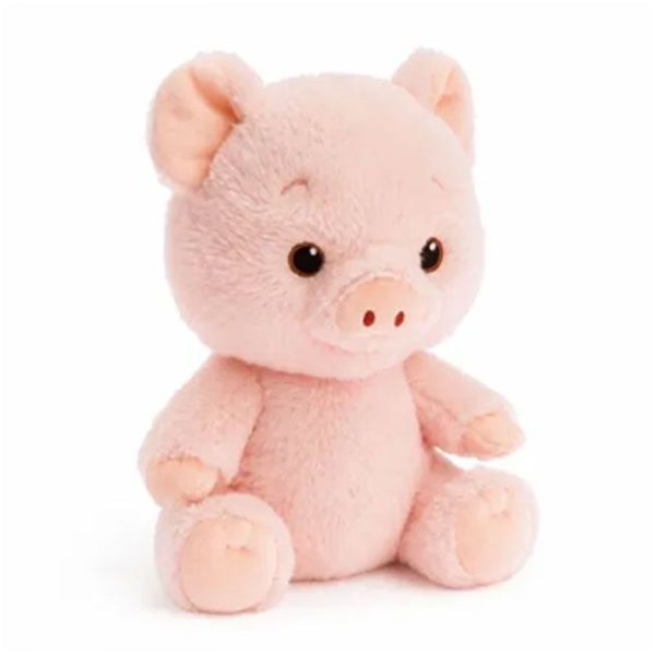 Pelucho Bouillotte sèche peluche Cochon Rose aux grains de blé et fleurs de lavande
