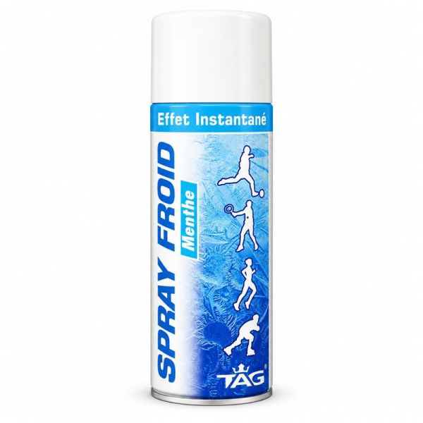 TAG Bombe Spray Froid menthe effet instantané (400 ml)