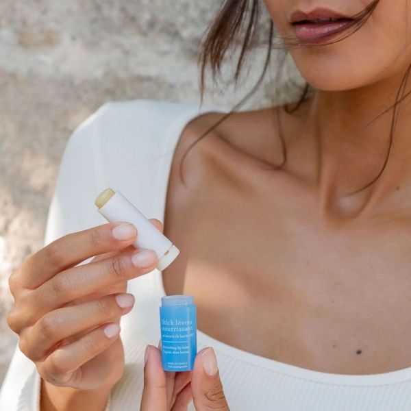 La Rosée Stick lèvres nourrissant au beurre de karité bio rechargeable (4,5 g)