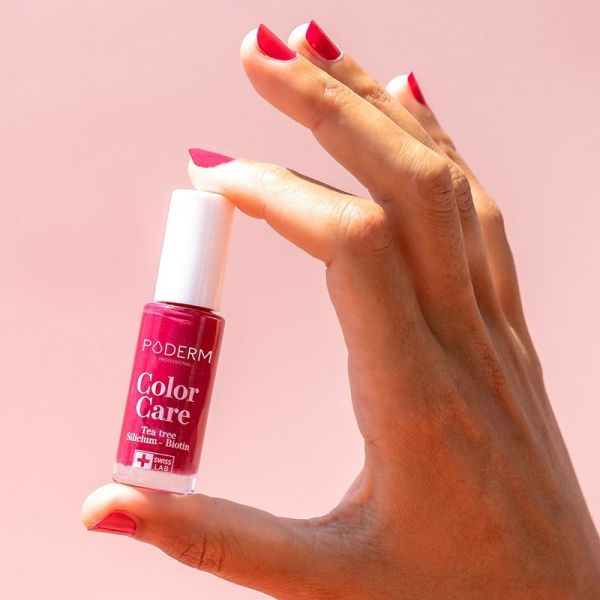 Vernis Tea tree COLOR CARE rouge rose n°797