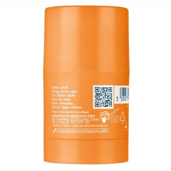 Avène Ultra Stick SPF50 ultra glissant, invisible (45 g)