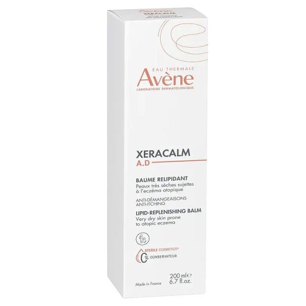 Avène Xeracalm A.D Baume Relipidant peaux très sèches démangeaisons (200 ml)