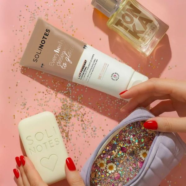 Solinotes Trousse Beauté Parfumée Tonka (Parfum 50 ml + Savon 100 g + Lait fondant 200 ml)