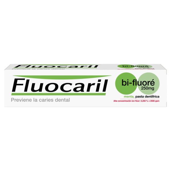 Fluocaril Bi-Fluoré 250mg Pâte Dentifrice Adulte Menthe 75Ml