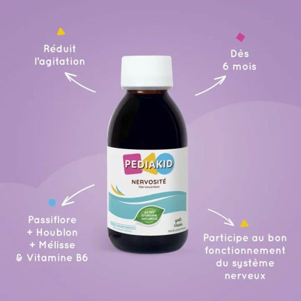 Pediakid Nervosité Sirop 125Ml