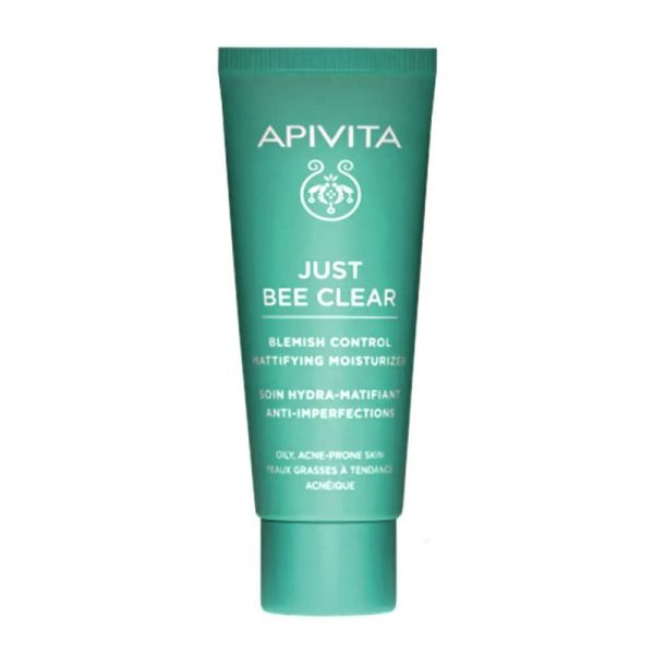 Apivita Just Bee Clear Soin Hydra-Matifiant Anti-Imperfections (40 ml)