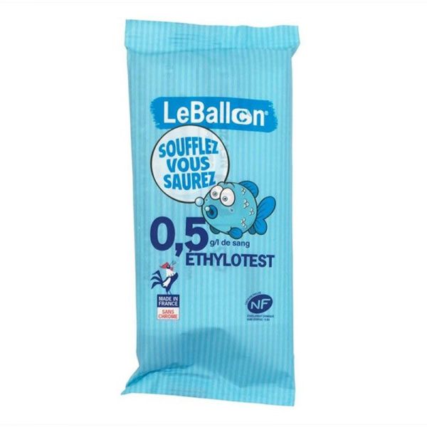 Contralco Ethylotest "Le Ballon" 0,5 g/l de sang (x1)