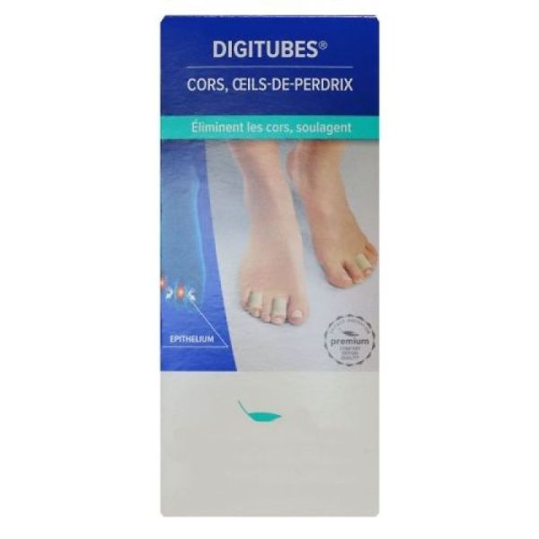 Epitact Digitube Protège-Orteils Epithelium 26 pour Cors (Taille S) (3 x 10 cm)