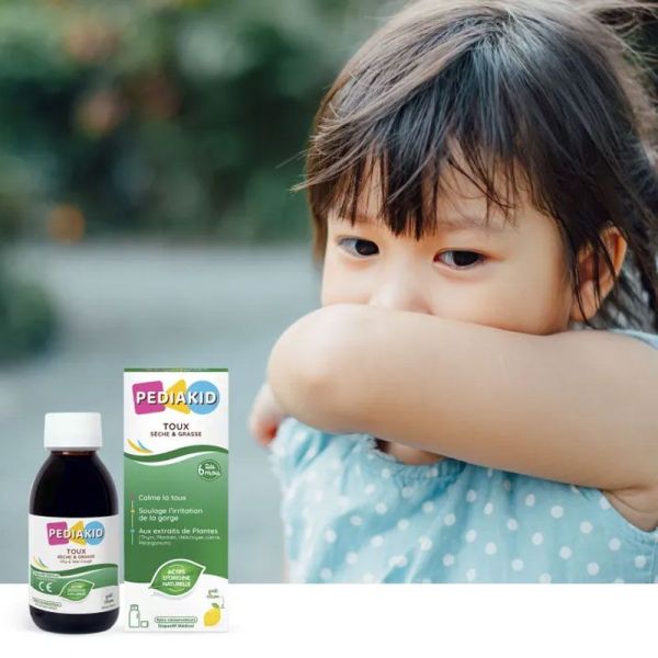 Pediakid Toux Sèche & Grasse Sirop 125Ml