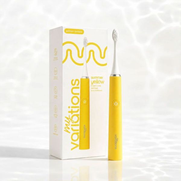 My Variations Brosse à dents électrique sonique Summer Yellow Edition Limitée (x1)
