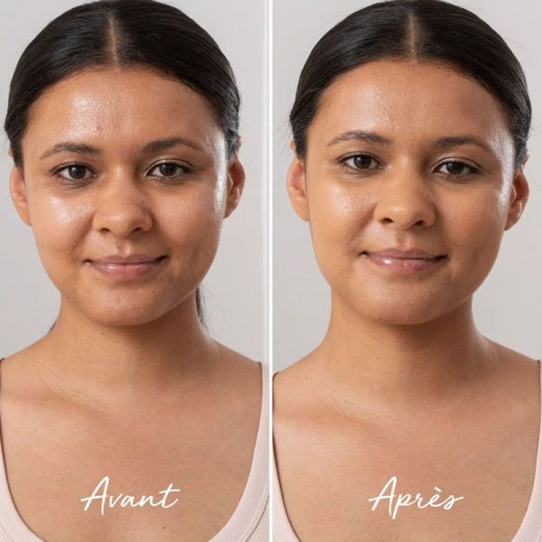 La Rosée Recharge Poudre Compacte Soin à l'abricot Bio Teinte 03 Medium Foncé (8 g)