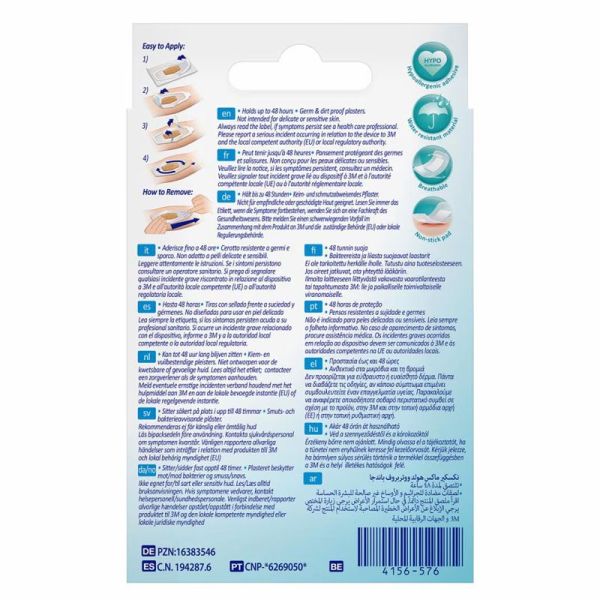 Nexcare Max Hold Waterproof assortiments de pansements étanches (x12)