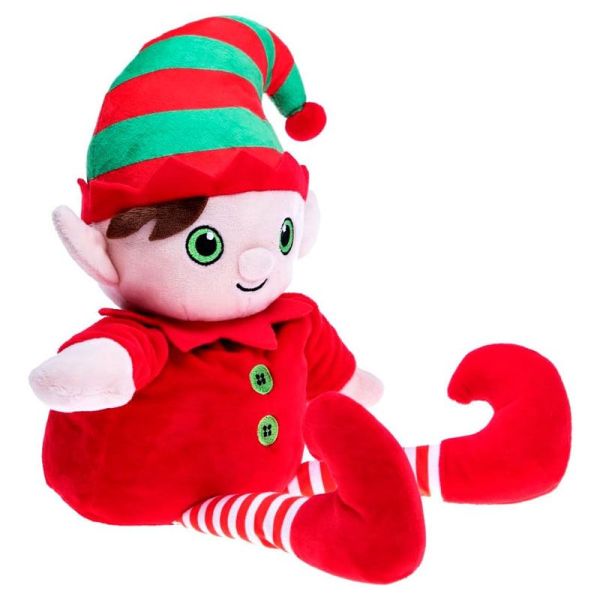 Pelucho Bouillotte sèche peluche Lutin Farceur aux grains de blé et fleurs de lavande