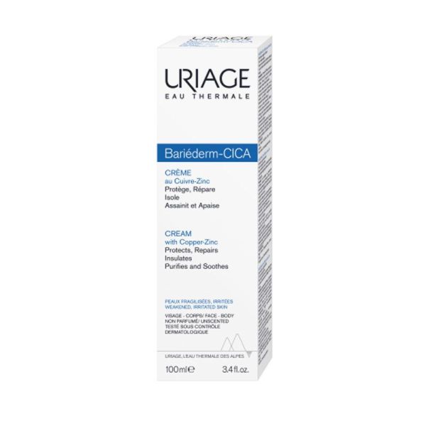 BARIÉDERM Cica-Crème Réparatrice - Peaux irritées