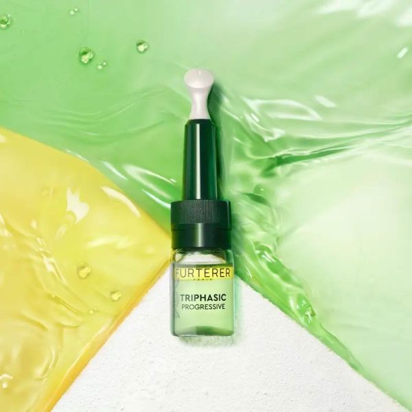 Traitement Triphasic Antichute Longévité & Densité redensifie la chevelure, freine la chute (8 x 5,5 ml)