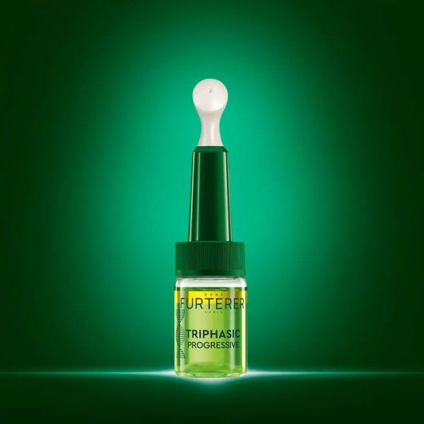 Traitement Triphasic Antichute Longévité & Densité redensifie la chevelure, freine la chute (8 x 5,5 ml)