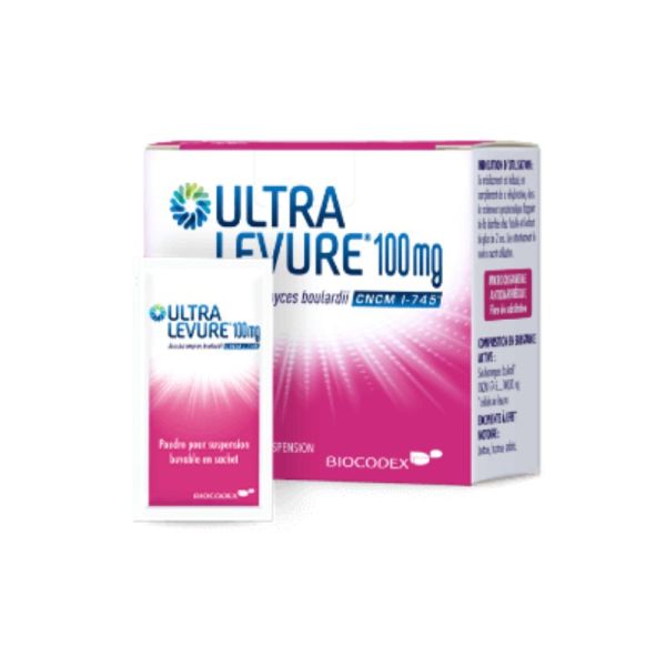 Ultra Levure 100Mg Sachet x20