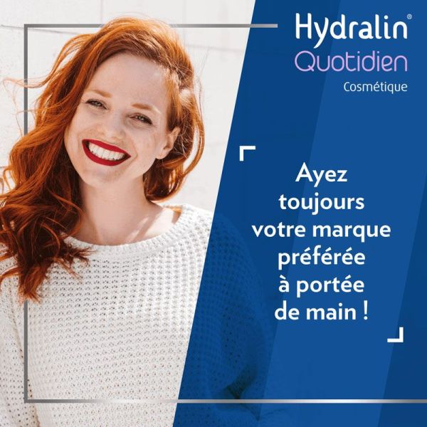 Hydralin Quotidien Lingettes Intimes fibres végétales (x10)