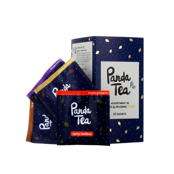Panda Tea Boite à Thé Infusion de Noël Casse-Noisette 100g