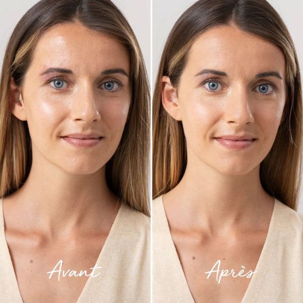 La Rosée Recharge Poudre Compacte Soin à l'abricot Bio Teinte 02 Medium (8 g)