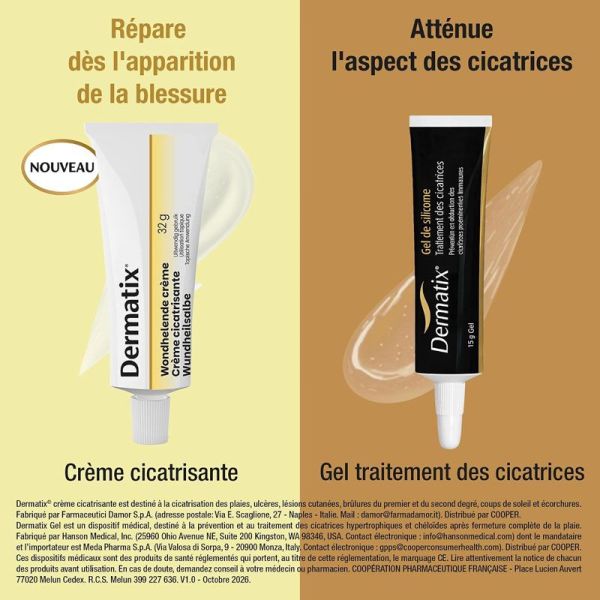 Dermatix Crème cicatrisante effet 5 en 1 (32 g)