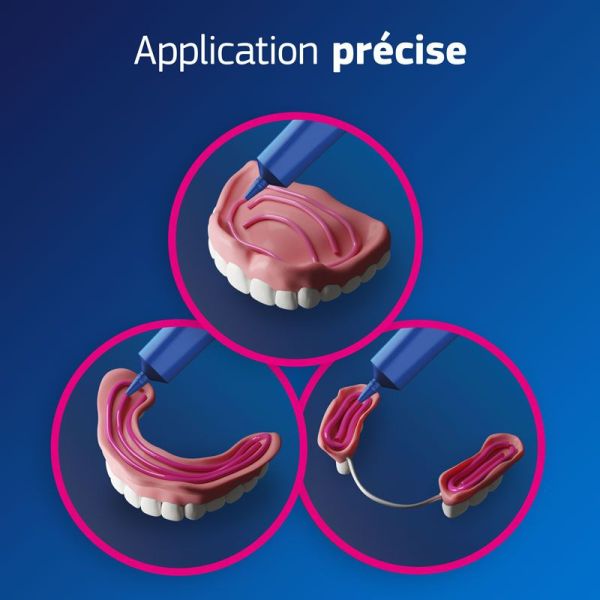 Fixodent Pro Plus Barrière Anti-Particules Arôme Frais crème adhésive pour prothèses dentaire (57 g)