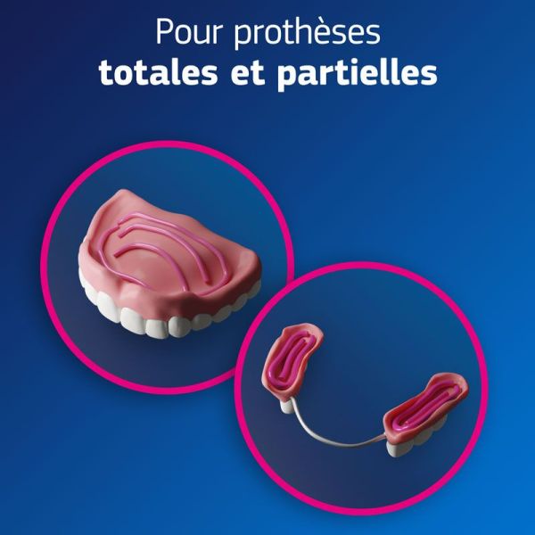 Fixodent Pro Plus Barrière Anti-Particules Arôme Frais crème adhésive pour prothèses dentaire (57 g)
