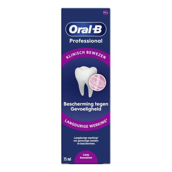 Oral-B Professional Dentifrice Protection contre la sensibilité action longue durée (75 ml)
