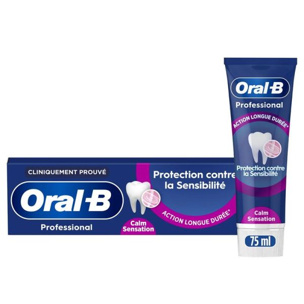 Oral-B Professional Dentifrice Protection contre la sensibilité action longue durée (75 ml)
