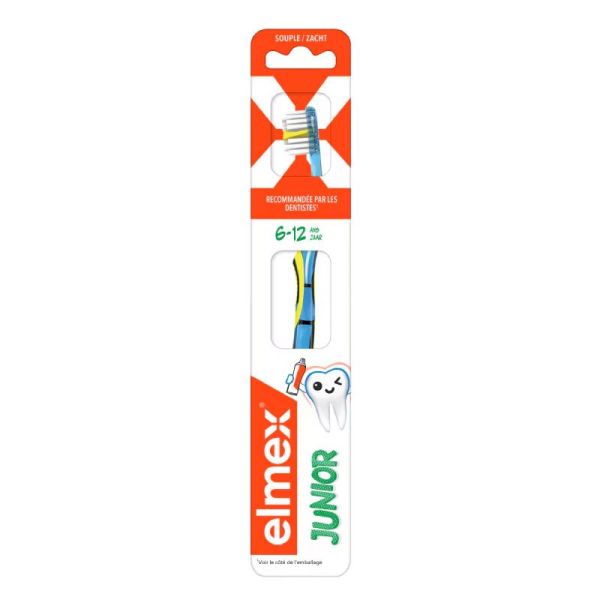 Elmex Brosse à Dents souple Junior 6-12 ans (x1)