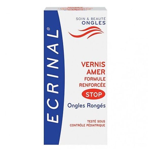 Ecrinal Vernis Amer stop ongles rongés (10 ml)