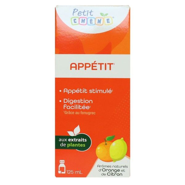 Petit Chêne Sirop Enfant Pour l'Appétit