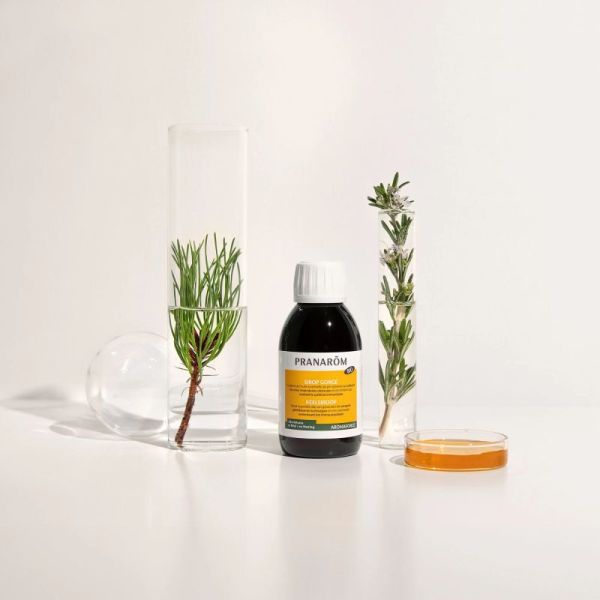 AROMAFORCE Sirop Gorge  - Aux huiles Essentielles et Miel