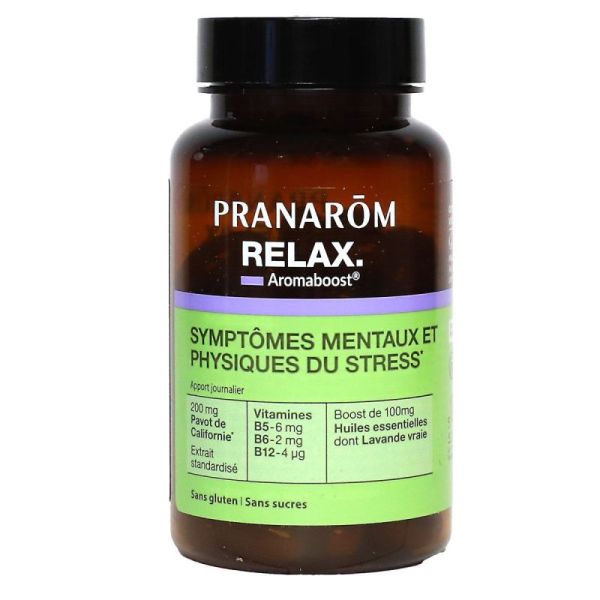 Pranarôm Aromaboost Relax (60 capsules)
