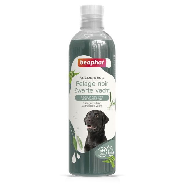 Beaphar Essentiel Shampoing extra-doux pour chiens au pelage noir ou sombre (250 ml)