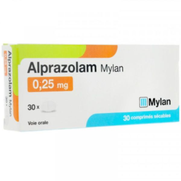 Alprazolam 0,25Mg Viatris Cpr Sec 30