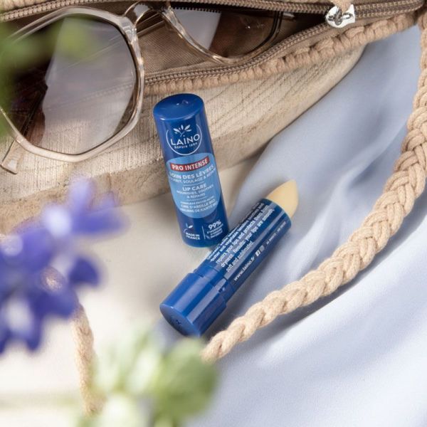 Laino Stick Soin des Lèvres Pro Intense cire d'abeille & beurre de karité bio (4 g)